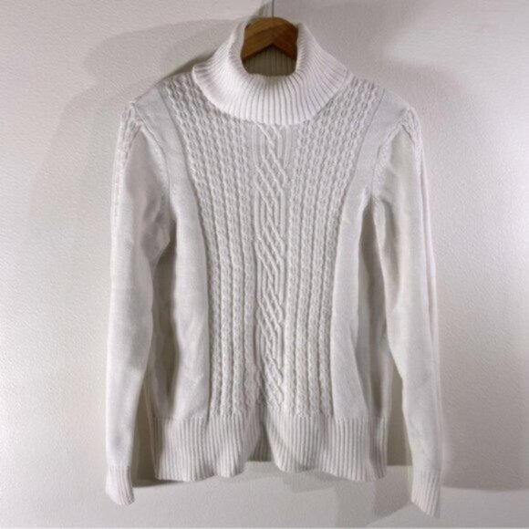 Bass Women’s Cotton Turtleneck Pullover Sweater. Size S - Picture 1 of 12